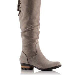 SOREL Women's Sz 6.5 Farah Tall Suede Leather Boot